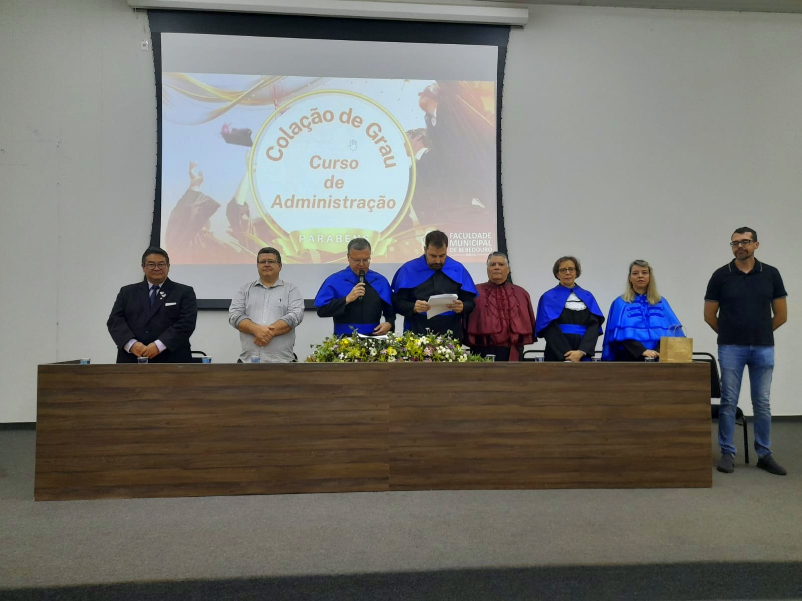 Formatura da 33ª turma de Administração